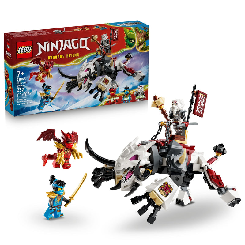 LEGO Ninjago Zilvar and Grimtak the Dragon Beast 71863 F8