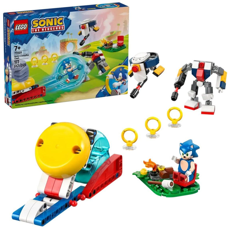 LEGO Sonic The Hedgehog Sonic's Campfire Clash - 77001, 177-pcs, Ages 7+ X0