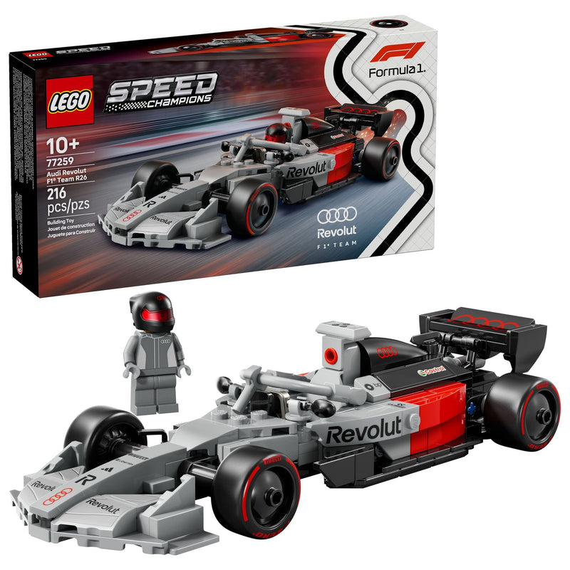 LEGO Speed Champions Audi Revolut F1 Team R26 Race Car - 77259, 215-pc, Ages 10+ A9