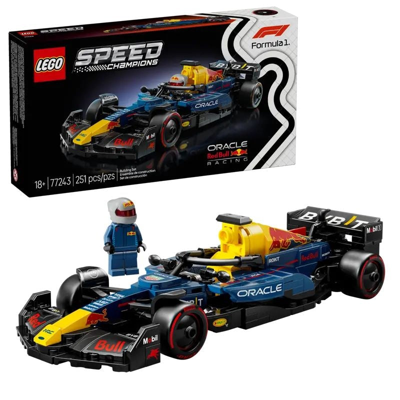 LEGO Speed Champions Oracle Red Bull Racing RB20 F1 Race Car - 77243, 251-pcs, Ages 18+ I1