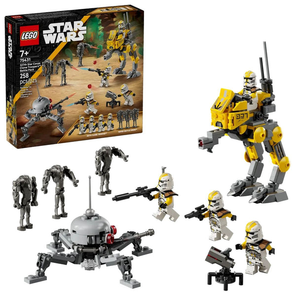 LEGO Star Wars 327th Star Corps Clone Troopers Battle Pack - 75431, 258-pcs, Ages 7+ E5