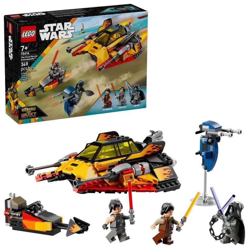 LEGO Star Wars 75414 The Force Burner Snowspeeder - 75414, 349-pcs, Ages 7+ H9