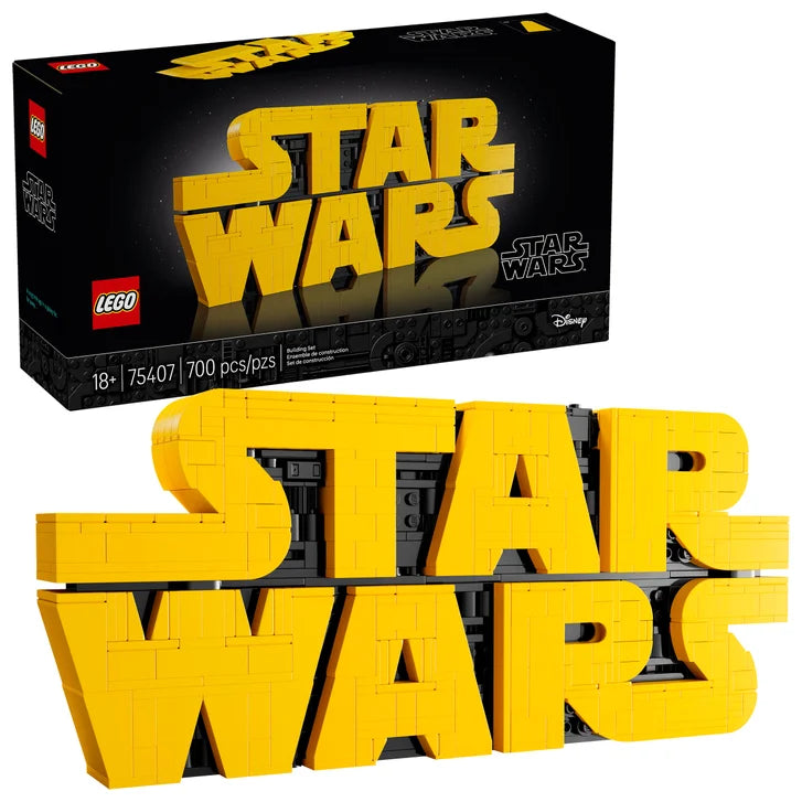 LEGO Star Wars Brick-Built Star Wars Logo Sign 75407 R5