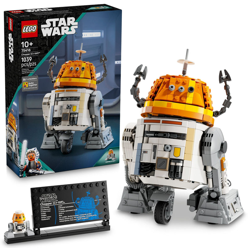 Lego Star Wars Chopper (C1-10P) Astromech Droid - 75416, 1039-pcs, Ages 10+ U5