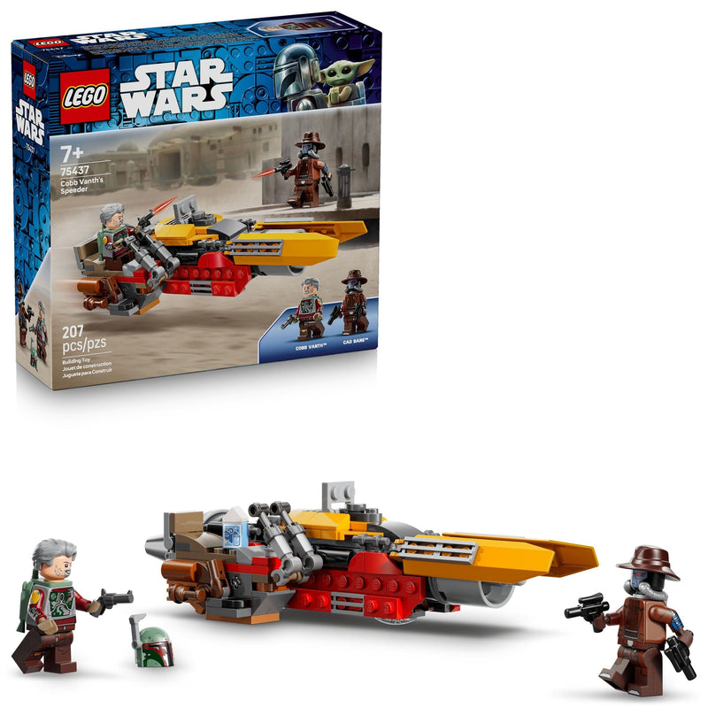 LEGO Star Wars Cobb Vanth’s Speeder Toy Building Set - 75437, 207-pcs, Ages 7+ B1