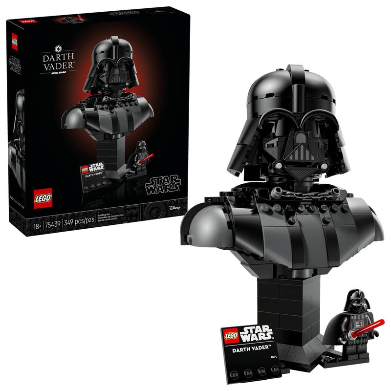 LEGO Star Wars Darth Vader Bust - 75439, 349-pcs, Ages 18+ P9