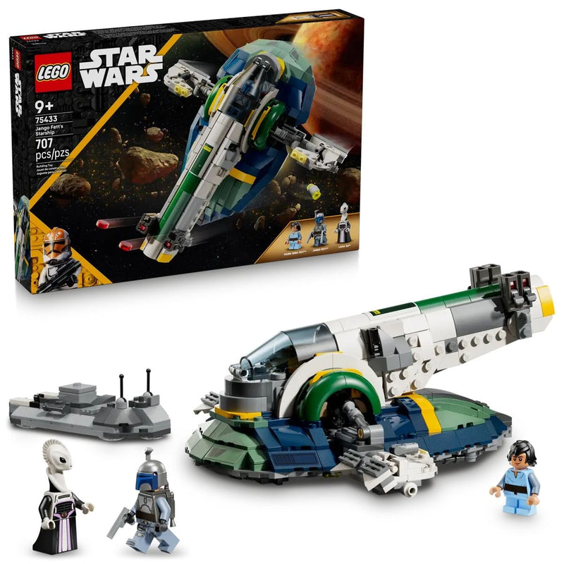 LEGO Star Wars Jango Fett’s Starship - 75433, 707-pcs, Ages 9+ M4