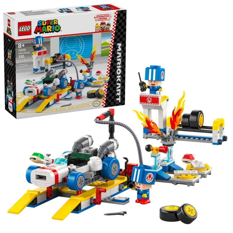 LEGO Super Mario: Mario Kart Toad's Garage - 72035, 390-pcs, Ages 8+ C1