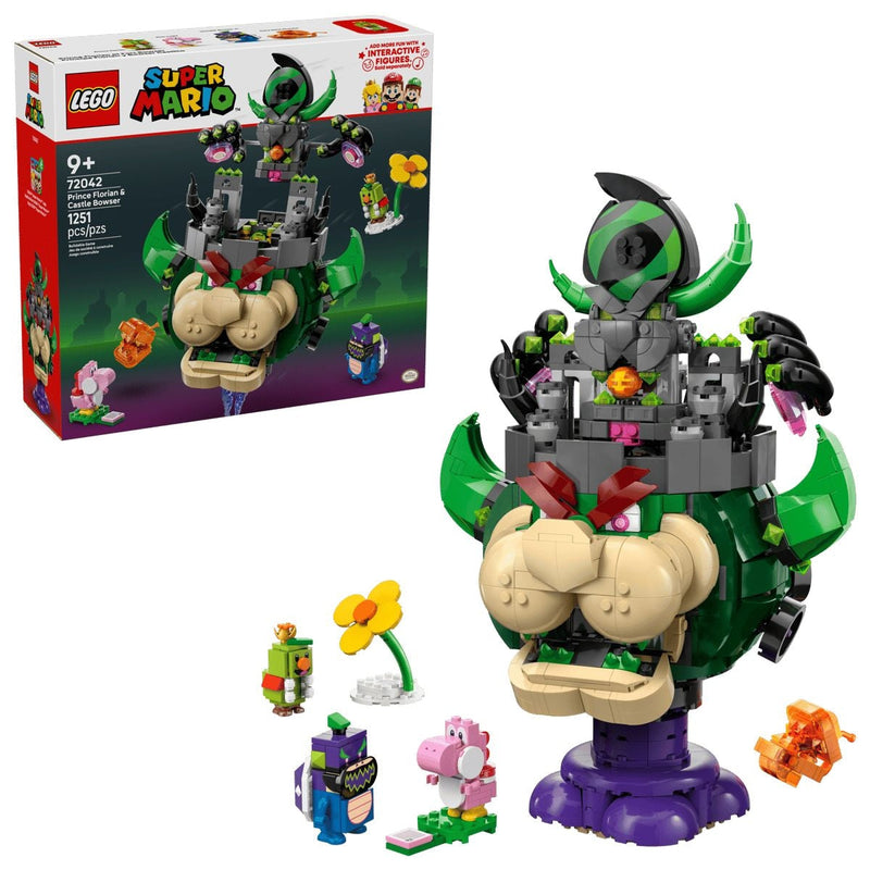 LEGO Super Mario Prince Florian & Castle Bowser - 72042, 1251-pcs, Ages 9+ D4