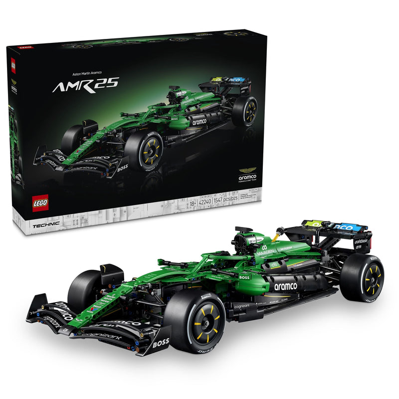 LEGO Technic Aston Martin Aramco AMR25 F1 Car 42240 A8