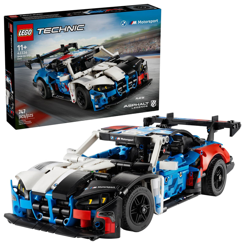 LEGO Technic BMW M4 GT3 EVO Race Car - 42226, 747-pcs, Ages 11+ O5