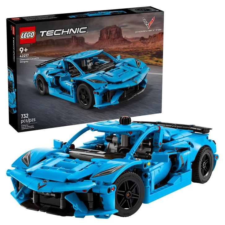 LEGO Technic Chevrolet Corvette Stingray Blue 42217 W6