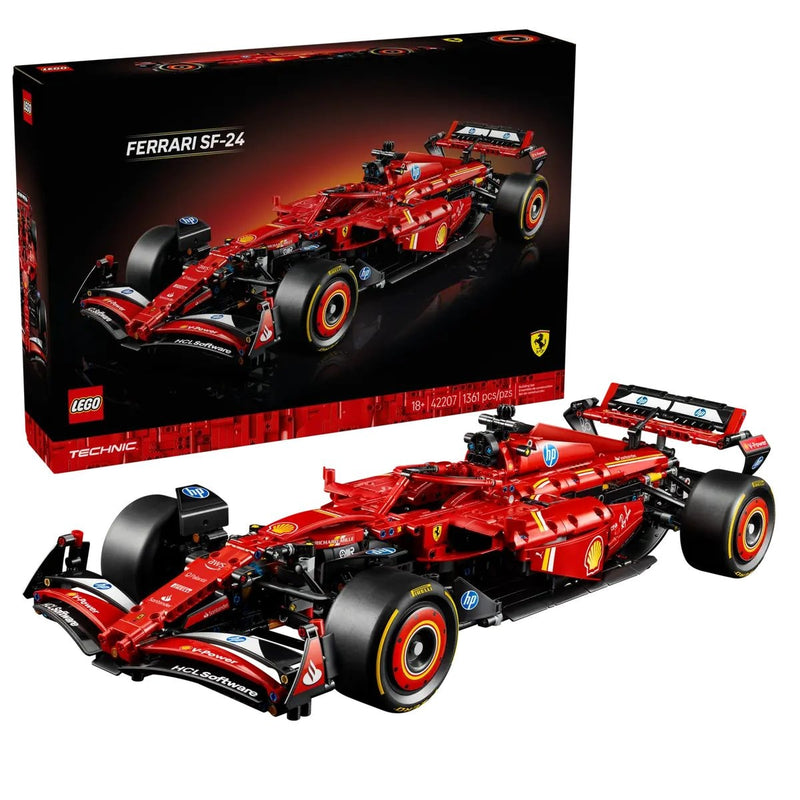 LEGO Technic Ferrari SF-21 F1 Car - 42207, 1361-pcs, Ages 18+ L3
