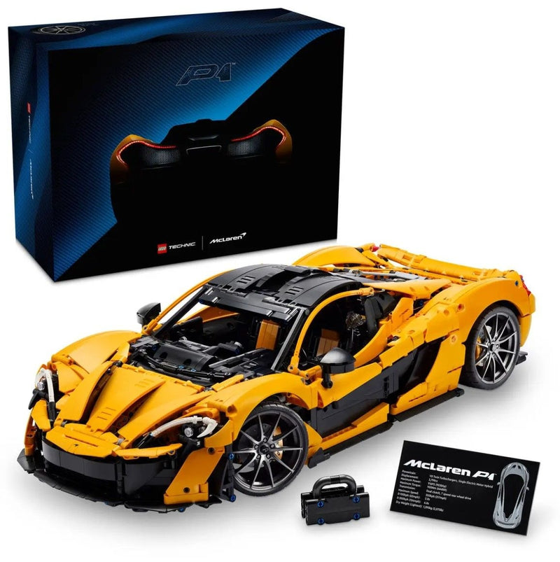 LEGO Technic McLaren P1 - 42172, 3893-pcs, Ages 18+ V8