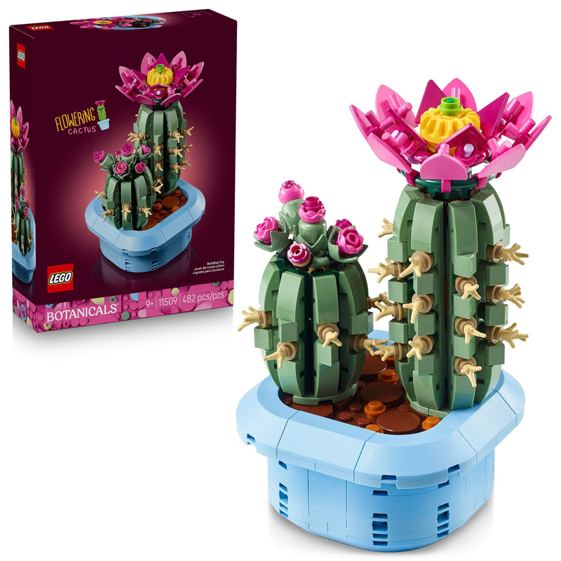 LEGO The Botanical Collection Flowering Cactus Building Set - 11509, 482-pcs, Ages 9+ I8