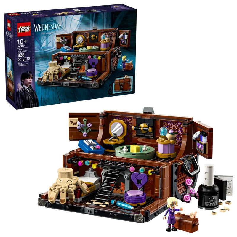 LEGO Wednesday Thing's Apartment - 76785, 828-pcs, Ages 10+ T3