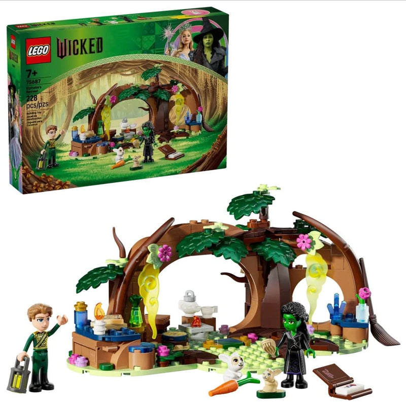 LEGO Wicked Elphaba’s Retreat - 75687, 228-pcs, Ages 7+ Y8