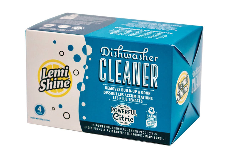 Lemi Shine Dishwasher Cleaner, Fresh Lime Scent, 4-pk V3