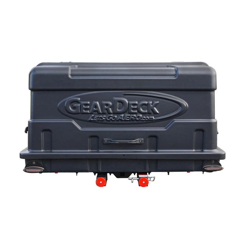 Let`s Go Aero GearDeck Slideout Cargo Carrier with LED, Black, 17-cu.ft E5
