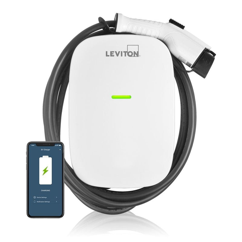 Leviton 80A Wi-Fi Level 2 Hardwired J1772 EV Charger F8