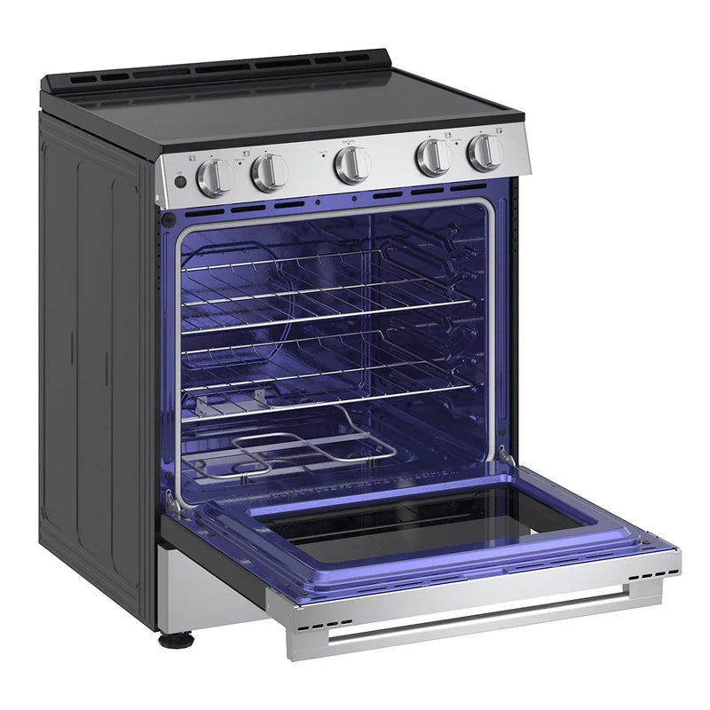 LG 30 in 6.3 cu ft. Stainless Steel Electric Slide-in Range with EasyClean and Pinch to Turn Safety Knobs O3