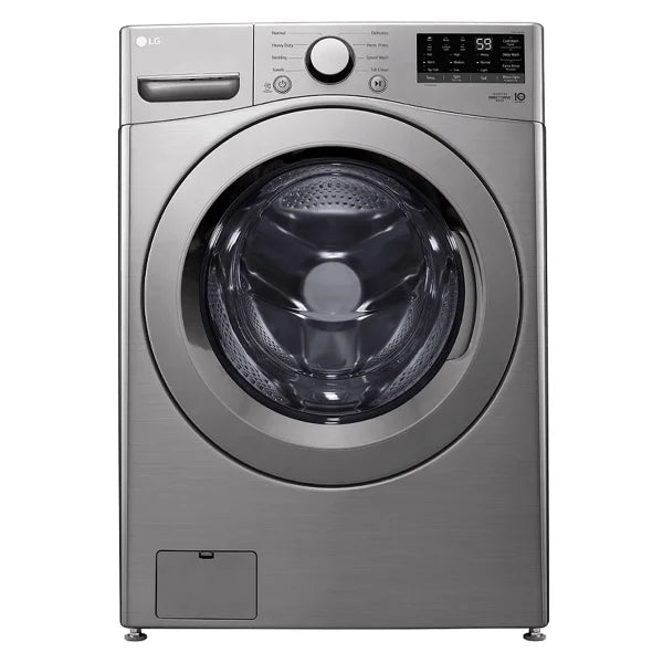 LG 5.2 cu. ft. Graphite Steel Ultra Large Capacity Front Load Washer with 6Motion Technology H4