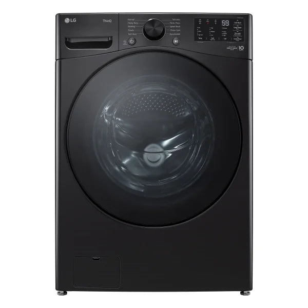 LG 5.2 cu ft. Midnight Black Smart Front Load Washer with AI Direct Drive X9