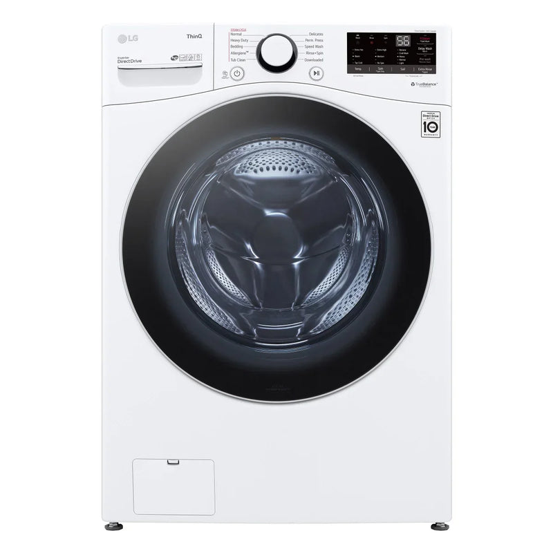 LG Graphite Steel 5.2 cu. ft. AI DD Front Load Steam Washer with ThinQ Technology (Wi-Fi Enabled) T1