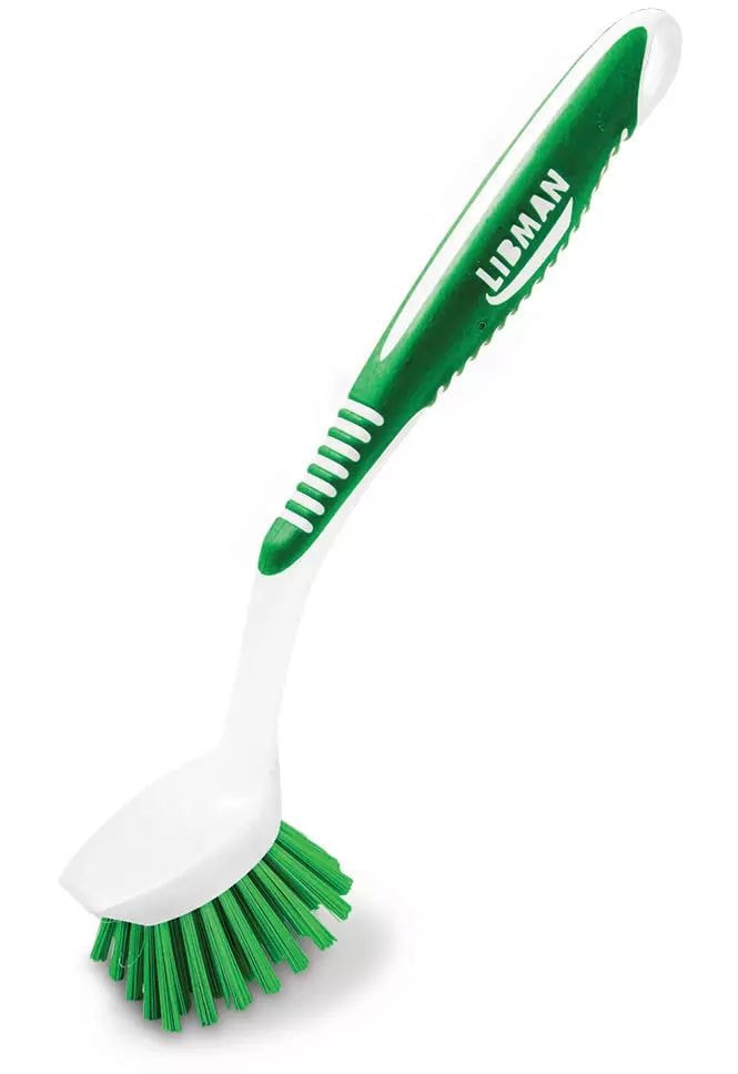 Libman All-Purpose Kitchen Scrub Brush with Non-Slip Grip J8