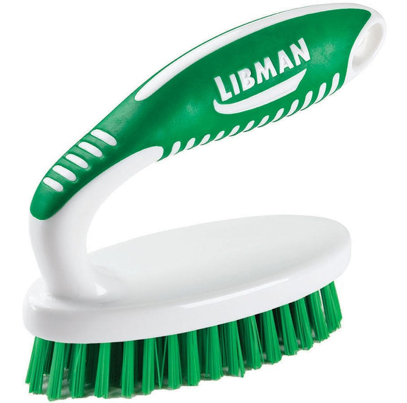 Libman Small Scrub Brush with Strong Polymer Bristles L3
