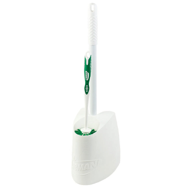 Libman Toilet Bowl Brush & Steel Plunger Combo H9