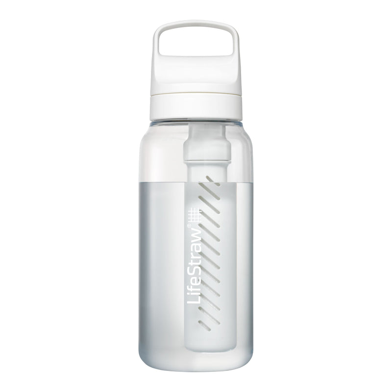 LifeStraw GO Series Water Bottle, 1-L, White H5