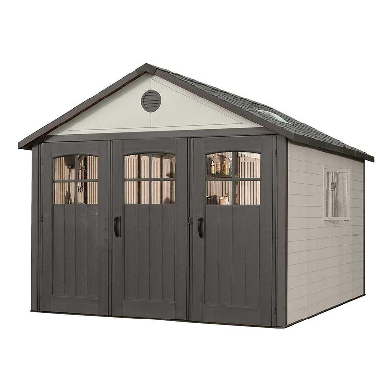 Lifetime Outdoor Storage Shed, 11-ft x 11-ft N4