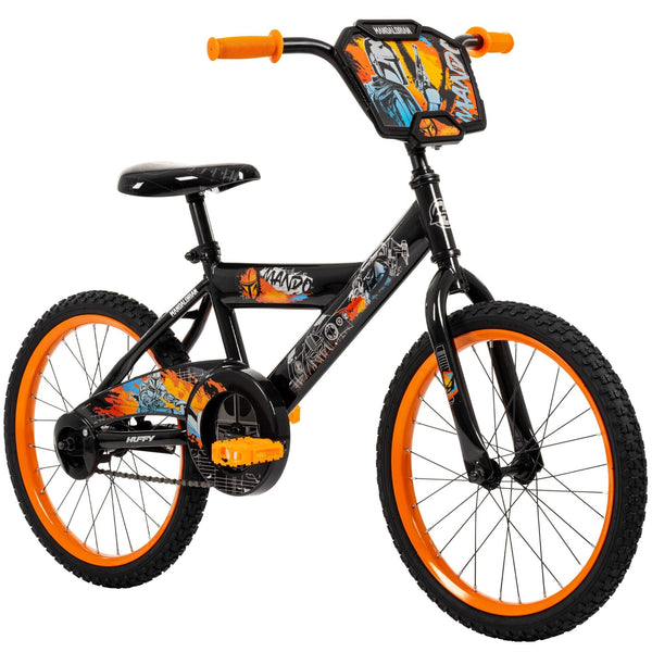 Lucasfilm Star Wars The Mandalorian Kids' Bike with Coaster Brakes, Ages 5-13, 18-in P1