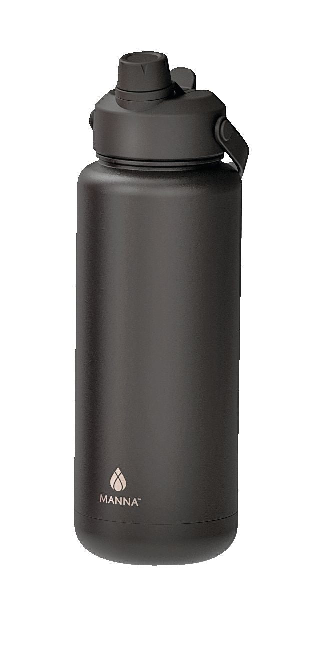 Manna Ranger Dual Mouth Water Bottle, 32-oz, Insulated, with Top Handle J3