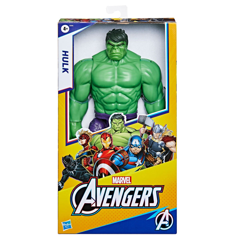 Marvel Avengers Titan Hero Series Blast Gear Deluxe Hulk Action Figure, 12-in Toy X2