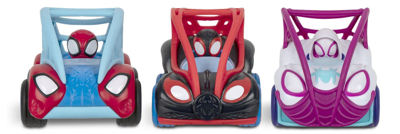 Marvel Spidey and His Amazing Friends Spider-Man Power Rollers Vehicles, 6-in T5