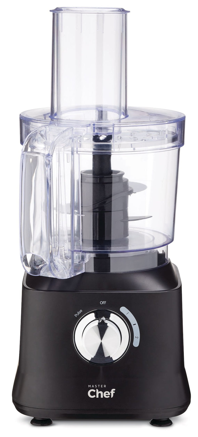 MASTER Chef 2-Speed Electric Food Processor with Pulse Function, Black H8
