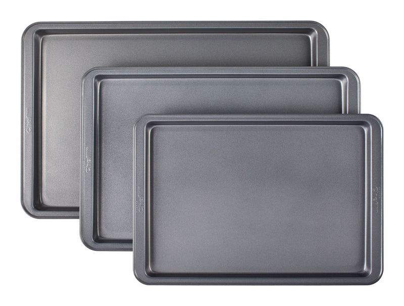 MASTER Chef Baking Sheet Set, Assorted Sizes, 3-pc Z5