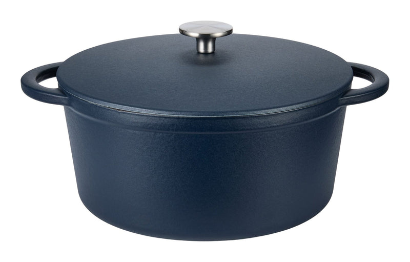 Master Chef Cast Iron Dutch Oven, 5.3-qt, Assorted Colours K9