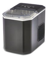 Master Chef Compact Countertop Ice Maker with LED Display, 26-lb Ice/Day, Black