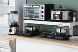 MASTER Chef Double Burner Hot Plate, Black, 1500W