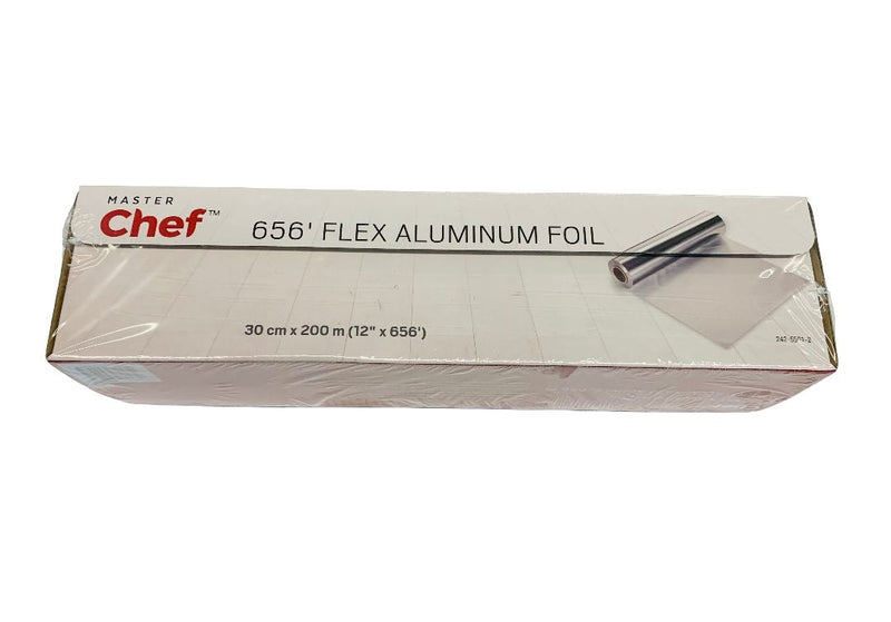 Master Chef Flex Aluminum Foil Roll, 30-cm x 200-m Q5