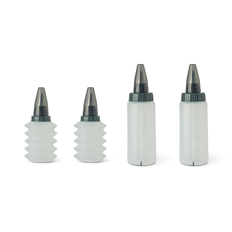 Master Chef Icing Bottle Set with 4 Different Tips, 4-pc F6