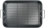 MASTER Chef Multi-Purpose Roaster with Rack, Dishwasher Safe, 9-12 lb, 25.4 x 38cm