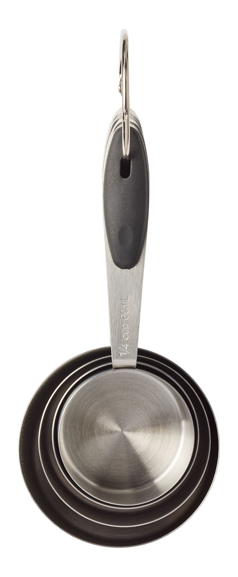 Master Chef Multi-Size Metal/Plastic Measuring Cups J8