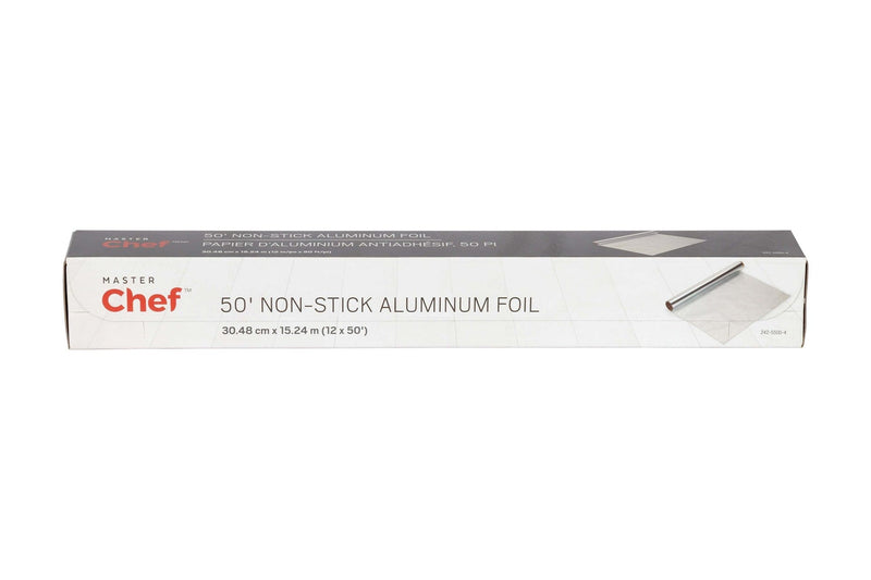 Master Chef Non-Stick Aluminum Foil Roll, 12-in x 50-ft A6