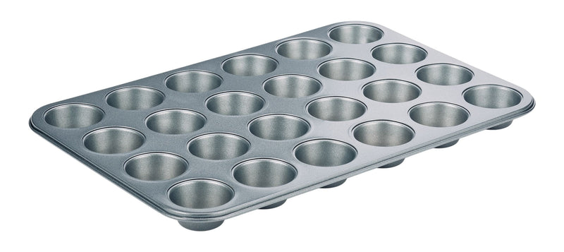 Master Chef Non-Stick Carbon Steel Muffin Pan, 24-Cup D4