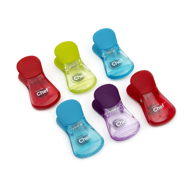 MASTER Chef Plastic Bag Clips Set, 6-pk C1