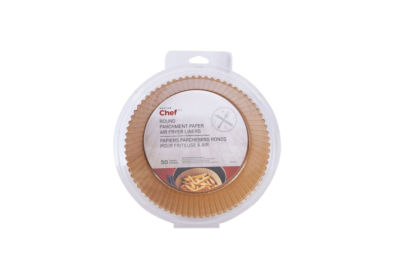 Master Chef Round Air Fryer Liner, 16.5-cm, 50-pk H8